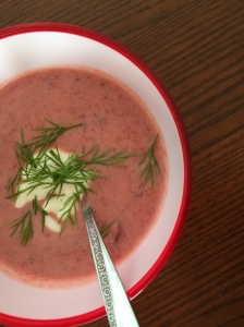 Rote-Beete Suppe